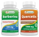 Beste Naturals Berberine 500m & Quercetin 1000 mg