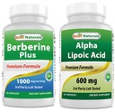Beste Naturals Berberine Plus 1000 mg & Alpha Lipoic Acid 600 mg