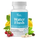 DR VITAMIN SOLUTIONER Diuretiske vannpiller for vektkontroll - øyeblikkelig lindring fra bloot og svette - Grønn te, tranebær, Dandelion Leaf ekstrakt - Vanntetthetspiller for kvinner og menn, 120 Caps