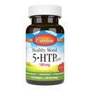 Carlson - Sunn Mood 5-HTP Elite, 100 mg, Serotonin produksjon, Sunn Mood og fremmer avslapning, naturlig bringebær flavor, 120 tabletter
