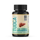TUDCA (Tauroursodeoksykolsyre) 750mg - 5 i 1 med Melke Thistle, Ashwagandha, Dandelion og Ginseng - 60 serveringer