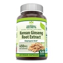Herbal hemmeligheter koreansk Ginseng Root Extract 120 Veggie Kapsler Supplement | Ikke-GMO | Glutenfri | laget i USA