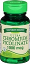 Naturens sannhet ultrakrom Picolinat 1000 mhg Quick Release Kapsler - 90 ct, Pakke med 2