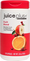 JuicePlus + Frukt blanding: Plantebasert hele mattilskudd med Apple, fersken, tranebær, og mer! - Vegan, Glutenfri, Ikke-GMO, Kosher - pakket med plantebasert vitaminer - 1 flaske (60 serveringer)