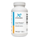 XYMOGEN Liver Protect - Støtter Liver Helse + Glutathion produksjon - Melk Thistle Extract, ALA Alpha-Lipoic Acid, N-acetyl-L-Cysteine, Selenium L-Selenometionin (120 Kapsler)