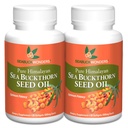 SEABUCKWONDERS Sea Buckthorn Seed Oil, laget med organiske sjøen Buckthorn, 60 greve softgels (pakke med 2)