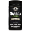 PMD Sport Omega Cuts Elite -Fat Loss-Muscle Defining Formula - Omega Fatty Acids, MCT og CLA for Muscle Definisjon og vedlikehold - Keto Vennlig for kvinner og menn - Stimulant Gratis (180 Softgels)