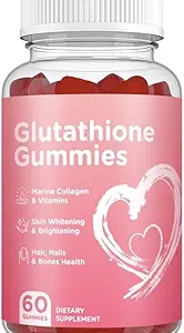 Glutathione Hudpleie - Skin Brightening - Gummies kollagen - Anti-Aging L-Glutathione - Marine kollagen & vitaminer