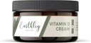 Jordbær wellness vitamin D-krem, naturlig emne D-vitamin med vitaminer A, D, & K2, hjerte helse, hud helse, og graviditet, cod leveroljebase (4 oz, vitamin D-krem)