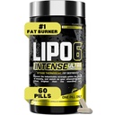 Nutrex forskning Lipo6 Svart Intense Ultra konsentrasjon termogen Belly fettforbrenner for menn og kvinner | Diett Vekttap Supplement og aptit Suppliant | 60 Diett piller