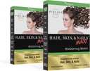 Purvana Max Hår, hud og negler Vitamin - 5000mcg Biotin, Folinsyre, DMAE, Grape Seed ekstrakt - En om dagen Vegansk hår, hud, negler støtte - fremmer kollagen produksjon - 30 Caps (Pack of 2)