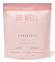 Be Well by Kelly sjokolade Plant-basert protein pulver, Vegan 21G Protein 9G Fiber 1 NetCarb (3 ingredienser, 20 serveringer) 9 Aminosyrer 3 BCAAs No Soya, Ingen smør, Stevia-fri Ingen sukker tilsatt 1.85lb 840g