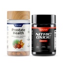 Snap Supplements Prostate Helse og Nitric Oxid Supplement Bundle for menn, 90 + 60 Vegetariske kapsler (1 måneds forsyning)