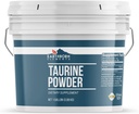 Jordfødte elementer Taurin pulver 1 Gallon buket, kosttilskudd, ingen tilsetningsmidler