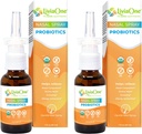 LiviaOne Nasal Spray, All-Naturlig Plant Basert Probiotic Sinus Spray 1 Fl Oz (Pack of 2)