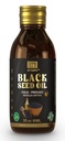 Svartfrøolje, ren jomfru svart cuminfrøolje (Nigella Sativa) Kalonji, kald presset, uraffinert, Tymoquinon, Vegansk Vennlig, Ikke GMO, flytende 60ml