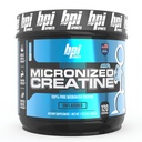 BPI Sports Mikronisert Kreatin - Øk styrke - Reduser tretthet - Lean Muscle Building - 100% ren kreatin - Bedre absorpsjon - Støtter muskelvekst - Uslavored - 120 Services - 21.16 Ounce