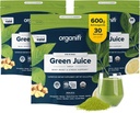 Organifi Grønn Juice - Økologisk Superfood pulver - 90-dagers forsyning - organisk vegansk grønn - bidrar til å redusere Cortisol - gir bedre respons på stress - støtter vektkontroll - Total Body Wellness