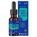 Liver Alive Metabolisme System Helse for hunder og katter - funksjon, fett, detox, kronisk hepatitt med SILIPHOS®, TUDCA, Same Vegan Bacon Flavor (60 ml)