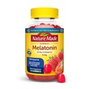 Natur laget melatonin 5mg voksen melatonin gummier, 100% narkotika gratis søvnhjelp, 70 gummier, ekstra styrke natur laget melatonin