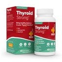 Redd Remedies, Thyroid Strong, støtter sunn Thyroid funksjon og balanse, 60 vegansk kapsler