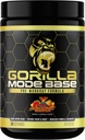 Gorilla Mind Base Pre Workout - Hever Nitric Oxid Intense Focus & Drive Endurance Power - L-Citrulline, L-tyrosin, Betain, Alpha-GPC, Koffein, Huperzine A - 360 Grams (Volcano Burst)