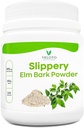 Slippery Elm Bark pulver, Slippery Elm Indre Bark pulver, Naturlig Herbal Supplement for Soothing Throat & Digestive Helse, Glutenfri, Ikke-GMO, Vegansk-vennlig, 1 lb (534 Serveringer)