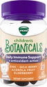 Vicks Barnebotaniske daglig immunstøtte* + Antioksidant Action, Gummier, laget med sink, Goji Berry, Acerola Frukt og eldrebær, 60 ct