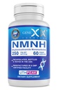 Genex Formler 250mg NMNH (60 Kapsler - 30 Serveringer) UthpeakTM NMNH (Dihydronotinamid Mononucleotid) NAD+ Prekursor for sunn aldring - Ikke-GMO, Glutenfri, vegetarisk