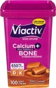 Viativ Max Formula Kalsium +Vitamin D3 Supplement for bein helse, rik karamell, 100 myk Chews - 6 Pack