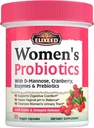 Probiotika for kvinner, 120 milliarder CFU med prebiotika Cranberry D-Mannose & Enzymer, Digestive Vaginal & Urinal Tract Helse, 30 forsinket-depot Caps
