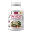 ANDREW LESSMAN Bean og grønnsaker gass relief 60 kapsler - Naturlig enzyme kompleks Reduserer gass, blomstring fra bønner, råbær grønnsaker, frukt, korn og andre matvarer. Gentle og effektive