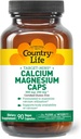 Country Life Target-Mins Kalsium Magnesium Complex - 1000 mg Kalsium, 500 mg Magnesium, Glutenfri Supplement for Bone Helse