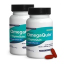 OmegaQuin Svart Seed Oil + Vivo Mega Fish Oil ® Synergistisk Omega-3 & Thymoquinon Supplement