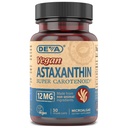 DEVA Næringsvitaminer Astaxanthin 12 mg, Vegan, laget av Hematococcus Pluvialis Microalgae, 30 kapsler, 1-pakke