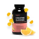 LEGION Kreatin Monohydrate Gummies - Ren Chewable Kreatin Supplement for styrke, utholdenhet og muskelgjenvinning - 30 sitron Drop Flavor Serveringer - Ingen kunstige Flavors eller søtstoffer.