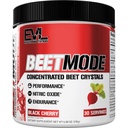 Evlution Ernæring BeetMode - Beet Root Powder - Nitric Oxid Booster - Black Cherry Flavor - Pre eller post-workout Supplement for forbedret energi og ytelse - Vegan & Glutenfri - 30 Services