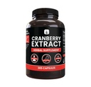 PURE ORIGINALE INGREDIENTS Cranberry Extract (365 kapsler) Ingen magnesium eller Rice Fillers, alltid ren, Lab verifisert