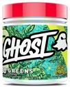 GHOST Greens pulver, Lime - 30 serveringer - 19 Superfood Grønn og rødt pulver, frukter, grønnsaker, spirulina, & klorella, prebiotika, 10 milliarder CFU probiotiske og digestive enzymer - Glutenfri