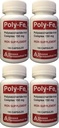 Polysakkarid jern kompleks 150 mg kapsler jerntilskudd 100 kapsler per flaske pakke med 4 Totalt 400 kapsler
