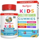 MaryRuth Organics Kids Vitaminer | Multi | Sukkerfri | 2 måneders forsyning | Kids Multivitamin Gummier for alder 2+ | Vegan | Bare 1 Gummy om dagen | 60 greve