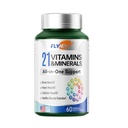 Multivitamin for kvinner og menn - Mens og kvinner Multivitamin for bein, hud og immun helse støtte, 21 i 1 Multivitamins Supplement, Multivitaminer med Gluten og Allergen Gratis, Ikke GMO, 60 kapsler