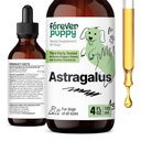 Forever Puppy Astragalus Root Drops for hunder - Astragalus Membranaceus Extract for hunders immunstøtte - Herbal Pet Liquid kosttilskudd for immunitet og gledelig kjæledyr - 4 oz