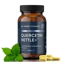 Mt. Angel Vitaminer Quercetin Nettle + - Støtter Allergy Wellness & Sinus Helse, Med Quercetin med Bromelain, Utformet for sesongmessig velvære, cGMP sertifisert, laget i USA, 60 tabletter