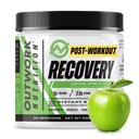 Outwork Nutrition Post Trening Recovery pulver - Kreatin Monohydrat, KSM-66 Ashwagandha & Tart Cherry - Hastighetsgjenoppretting, Eases Soreness - Kreatin pulver for menn og kvinner, Grønn Apple, 240 Gr