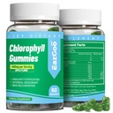 Sukkerfri klorofyll gummier, vitamin B12 sink - naturlig deodorant *, støtter sunn hud og kropp detox*, immun & digestion støtte, Chewable klorofyll Supplement for kvinner - 60 count