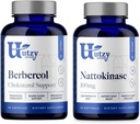 Utzy Naturals Metabolic Support Bundle | Nattokinase 100 mg og Berbecol 500 mg