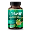 GriMed L-Theanine 11 900mg- X10 Power med Apigenin, GABA Ashwagandha, Rhodiola - Relaxation & Restoration Focus and Memory - Laget i USA (150 Count (Pack of 1))
