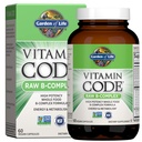 Hage av livsvitamin B-kompleks, 60 Vegankapsler, høy styrke vitaminer for energi og metabolisme med B6, Folat & B12 som Metylcobalamin Plus probiotika