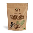 MB Herbals Aktivert Charcoal pulver fra Coconut Shell 8 oz (227 gram / 0,5 LB) | Til EXTERNAL bruk bare | Ansiktspakker og masker | Soap Making | Tannpowder
